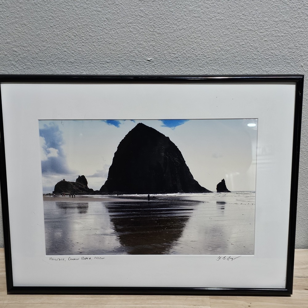 Haystack Rock, Cannon Beach, Oregon Frank Feigert Signed Limited Photography